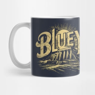 Bluey Death Metal Mug